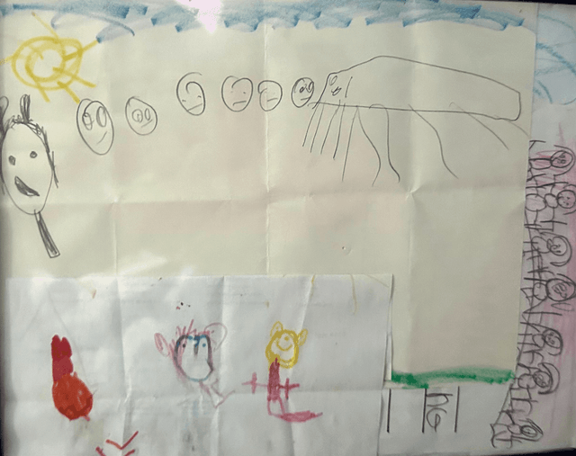 Artwork by one of Hannah's former students